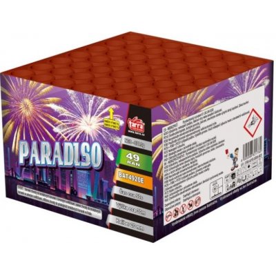 Tarra pyrotechnik Ohňostroj PARADISO 49 ran – Zboží Dáma