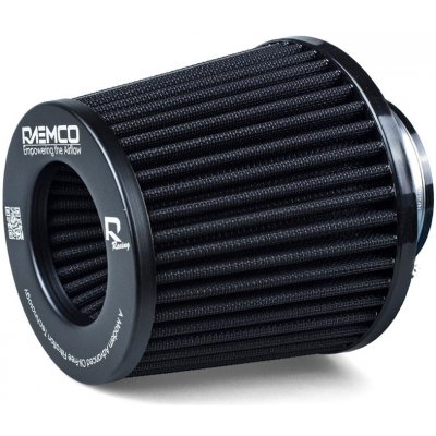 Raemco Sportovní vzduchový filtr , montážní průměr 60 mm, černý | ABD-130-77BK – Hledejceny.cz