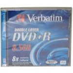 Verbatim DVD+R DL, 8,5GB 8x, AZO, jewel, 5ks (43541) – Zbozi.Blesk.cz