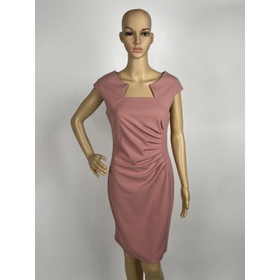 Matmazel dámské starorůžové společenské šaty Mazel růžová – Zboží Mobilmania