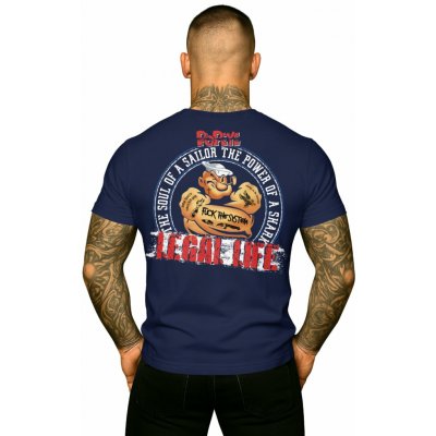 Pánské triko Legal Life Popeye navy – Zbozi.Blesk.cz