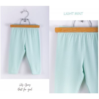 Dívčí legíny mentolové 3/4 Lily Grey – Hledejceny.cz