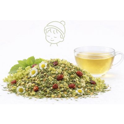 QuickTea Prochladnutí pro děti bylinný čaj 80 g – Zboží Mobilmania