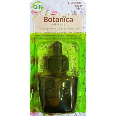 Air Plus Botanica electric levandule a broskvový květ náplň 19 ml