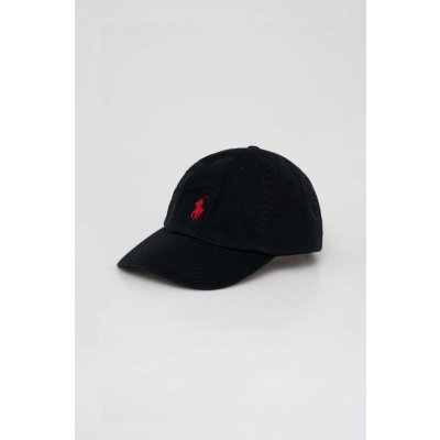 Polo Ralph Lauren COTTON CHINO SPORT CAP Černá