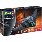 Revell slepovací model FLockheed Martin F-117A Nighthawk Stealth Fighter 1:72 – Zboží Dáma