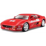Bburago Ferrari Racing F355 Challenge červená 1:24 – Hledejceny.cz