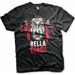 La Casa De Papel tričko Bella Ciao! Black pánské – Zboží Mobilmania