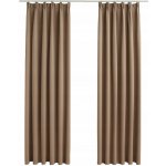 Zatemňovací závěsy Taupe 140x175 cm, 100% Polyester, 2 ks – Hledejceny.cz