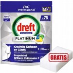 Dreft Platinum Lemon All in One gelové kapsle do myčky se svěží vůní citronu 75 ks – Hledejceny.cz