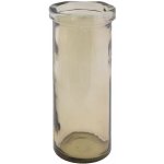 Váza SIMPLICITY, rovná, 28cm, lahvově hnědá|kouřová|Vidrios San Miguel|Recycled Glass – Hledejceny.cz