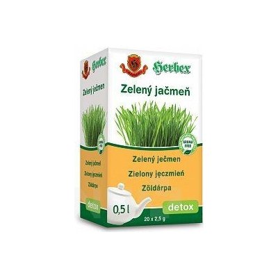 Herbex Zelený ječmen 20 x 2,5 g – Zboží Mobilmania