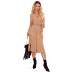 SVETROVÉ šaty NA ZAVAZOVÁNÍ LOLLA 356 1 Béžové – Zboží Mobilmania