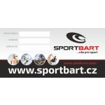 SportBart dárkový slevový kupón v hodnotě 500 Kč – Zboží Mobilmania