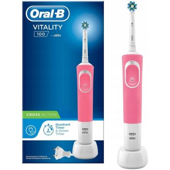Oral-B Vitality 100 CrossAction Pink