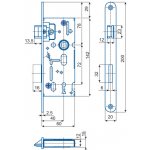 Hobes K 103 BB 72/60 mm P/L – Zboží Mobilmania