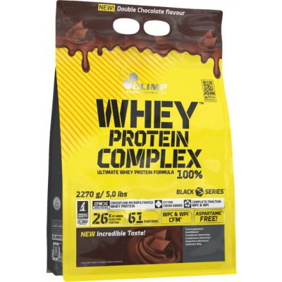 Olimp Whey Protein Complex 100% 2270 g, dvojitá čokoláda