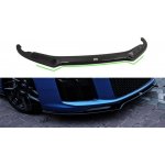 Maxton Design spoiler pod přední nárazník ver.2 pro Audi R8 Mk2, černý lesklý plast ABS