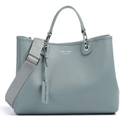 Emporio Armani velká kabelka s pouzdrem modro zelená – Hledejceny.cz