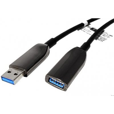 Roline 12.04.1077 USB 5Gbps (USB 3.0) aktivní optický prodlužovací, USB3.0 A(M) - USB3.0 A(F), 20m, černý – Zboží Mobilmania