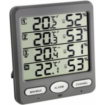 Tfa-dostmann TFA 30.3054.10 Klima Monitor wireless thermo-hygrometer