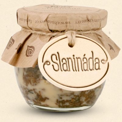 Chuť Moravy slanináda 180 g – Zboží Dáma