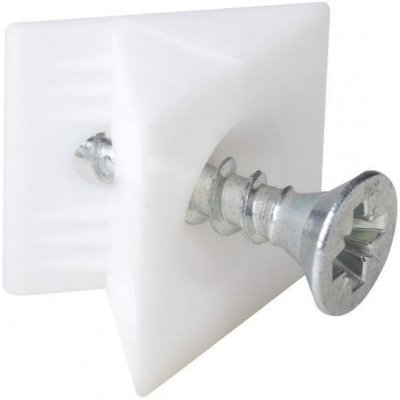 Walteco Držák zadní stěny, bílý, 10 ks 90558 – Hledejceny.cz