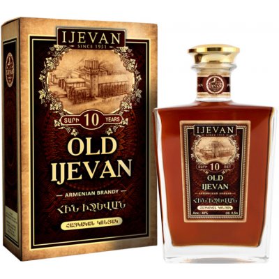 Ijevan Old Ijevan 10y 40% 0,5 l (karton) – Sleviste.cz