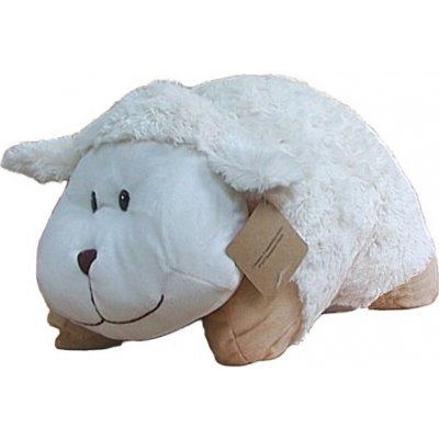 Chamier Lammfellprodukte Měkká ovce z mikrovlákna skládací jako polštář plně omyvatelná 30cm – Zboží Mobilmania