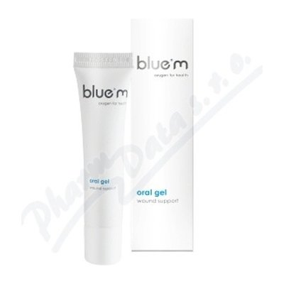 BlueM gel na hojení ran v ústech 15 ml