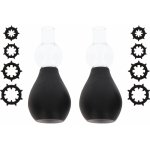 Taboom Nipple Enlargers with 8 Rings Black – Zboží Mobilmania