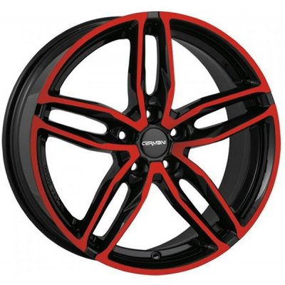 CARMANI 13 9x20 5x108 ET45 red polished – Hledejceny.cz