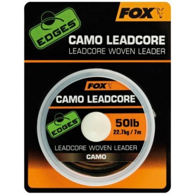 Fox olověnka Edges Camo Leadcore 7m 50lb – Sleviste.cz