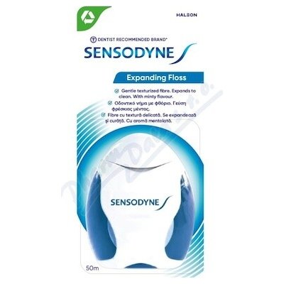 Sensodyne Peri Dent Expanding Floss zubní nit 50 m – Hledejceny.cz
