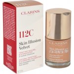 Clarins Skin Illusion Velvet Tekutý make-up s matným finišem s vyživujícím účinkem 112C 30 ml – Zboží Dáma