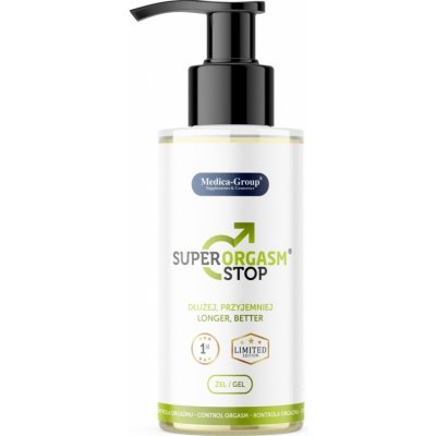 Medica-Group Super Orgasm Stop Gel pro oddálení ejakulace 150 ml – Zboží Dáma