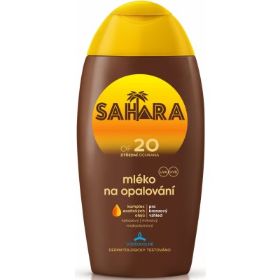 Astrid Sahara mléko na opalování SPF20 200 ml – Zboží Mobilmania