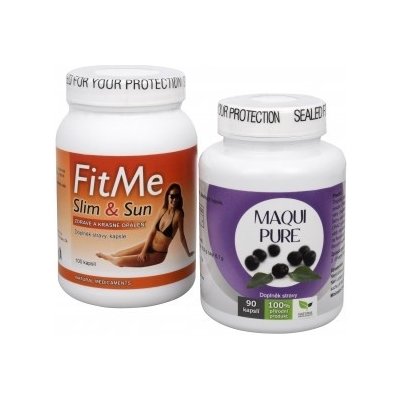 Sada Na Sluneční ochranu Maqui Pure 90 kapslí + FitMe Slim&Sun 100 tablet – Zboží Mobilmania