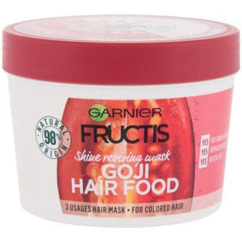 Garnier Fructis Banana Hair Food Maska na vlasy vyživuje suché vlasy 390 ml