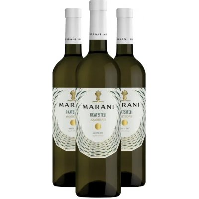 Marani RKATSITELI bílé suché víno 12,5% 3 x 0,75 l (holá láhev) – Hledejceny.cz