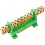 ELEM MŮSTEK PE 12 (SVORKOVNICE 12X16MM2) NEKRYTÝ IP00 ZELENÝ 63A NA DIN 1000009 – Sleviste.cz