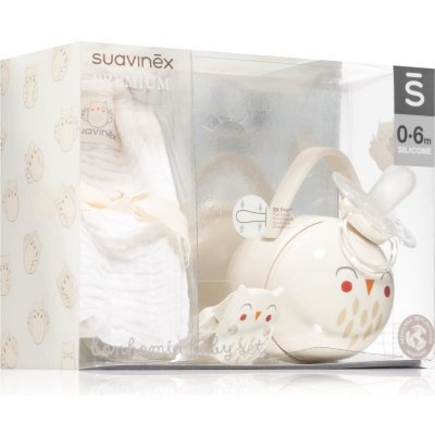 Suavinex dárkový baby set Bonhomia bílá – Hledejceny.cz