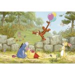 Komar 8-460 Papírová fototapeta Medvídek Pů Winnie Pooh Ballooning Rozměr 368 x 254 cm – Hledejceny.cz