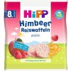 Dětský snack HiPP BIO malinové rýžové oplatky 40 g