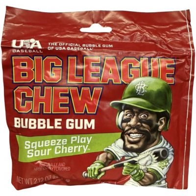 Big League Chew Bubble Sour Cherry 60g – Hledejceny.cz