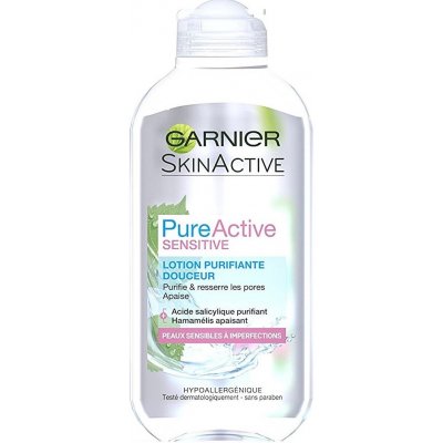 Garnier Skin Active Pure Sensitive čistící gel pro citlivou pleť 200 ml