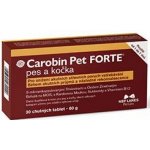 NBF Lanes carobin pet forte pes a kočka podpora v případě akutního průjmu 30 kps – Hledejceny.cz