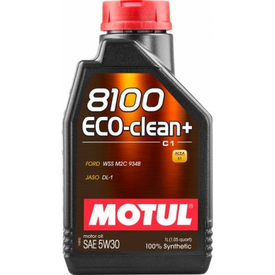 Motul 8100 Eco-clean+ C1 5W-30 1 l – Zboží Mobilmania