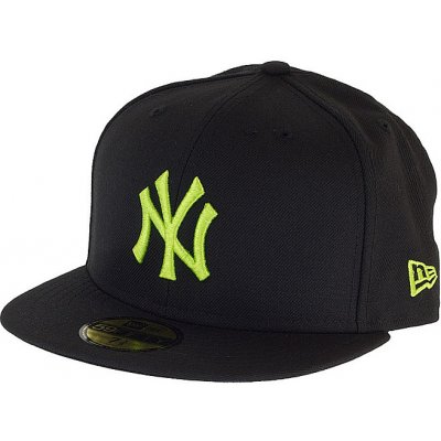 New Era 5950 Basic NY Yankees black/lime – Zboží Mobilmania