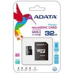 ADATA microSDHC 32 GB Class 10 AUSDH32GUICL10-RA1 – Zbozi.Blesk.cz